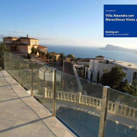 Villa Aleandra Con Maravillosas Vistas Al Mar! Altea Exterior photo