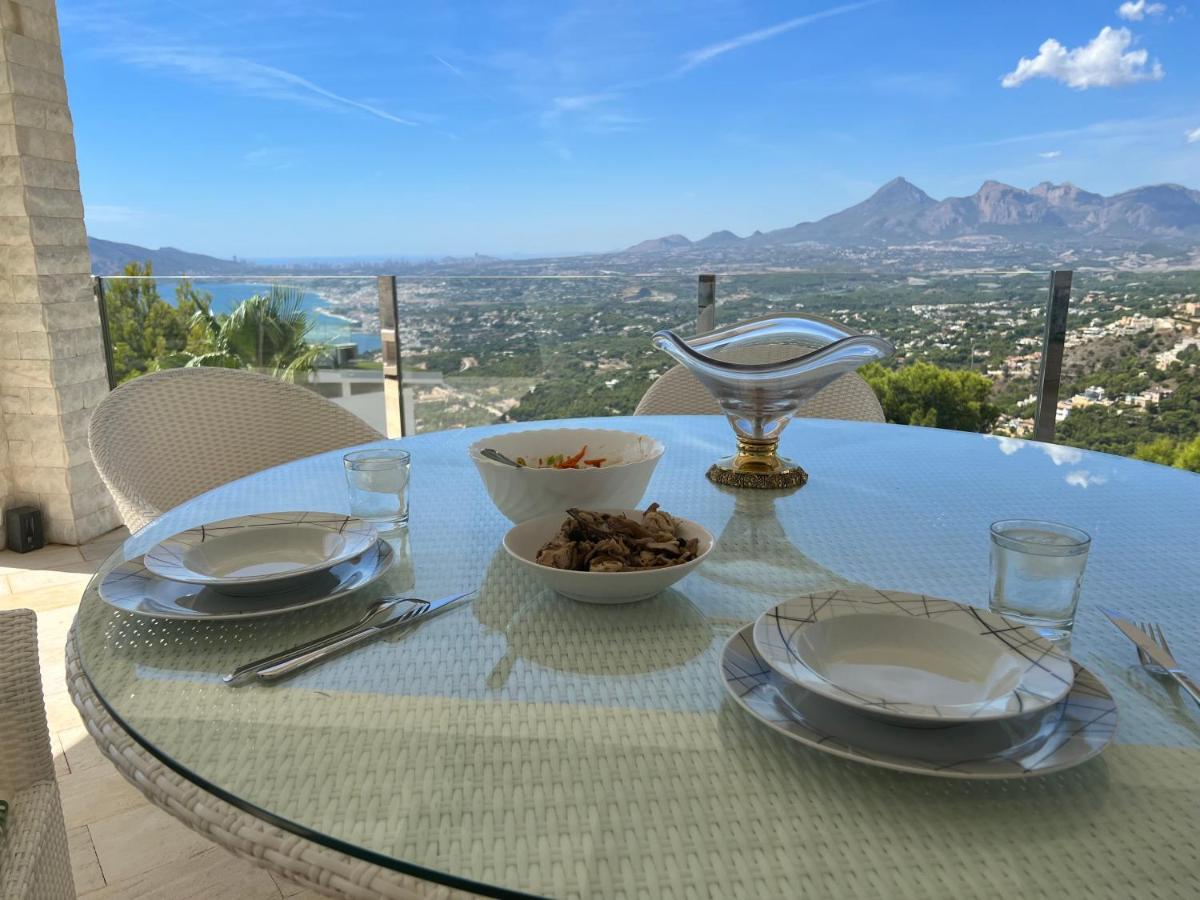 Villa Aleandra Con Maravillosas Vistas Al Mar! Altea Exterior photo